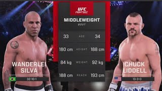 UFC 5 Wanderlei Silva Vs Chuck Liddell  Amazing UFC Middleweight Fight English Commentary PS5 [upl. by Iraam]