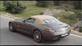 Mercedes 2012 SLS AMG Roadster Sound Trailer [upl. by Moyra455]