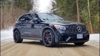 2019 AMG Mercedes GLC 63s Review  Compact SUV with Turbo V8 [upl. by Renata]