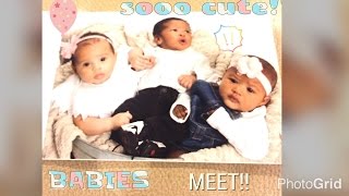 MY BABY MEETS OTHER BABIES VLOG [upl. by Ennovyahs842]