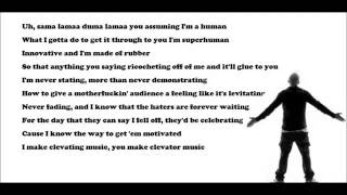 Eminem Rap God  Fastest Verse  100 Words in 16 Seconds [upl. by Atiuqel398]