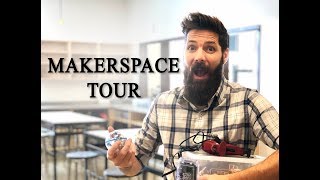 Classroom TourMAKERSPACE [upl. by Akimert]