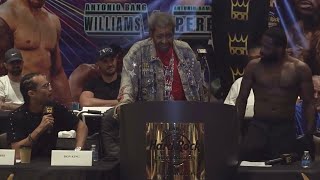 Adrien Broner THREATENS to MURDER Blair Cobbs “My N Will SHOOT” • Final Press Conference [upl. by Philana]