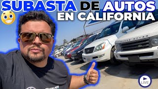 Subastas de autos en California como comprar un auto en subasta [upl. by Divadnahtanoj]