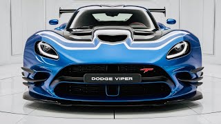 First Drive 2025 Dodge Viper Speed Style amp Spectacle reavel officially [upl. by Misaq]