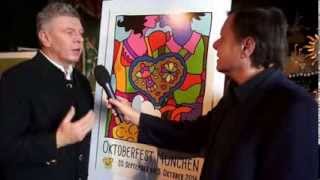 OktoberfestPlakat 2014  Interview mit Wiesnchef Dieter Reiter [upl. by Yhcir]