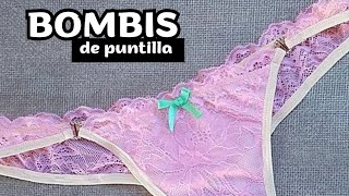 Confección de bombacha de puntilla [upl. by Hirsh]