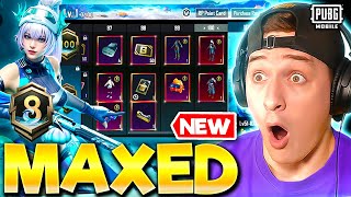 NEW MAXED A8 ROYALE PASS PUBG MOBILE [upl. by Yxor]