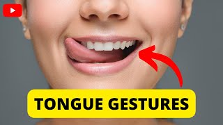 Tongue Gestures In Body Language  Body Language [upl. by Durand]