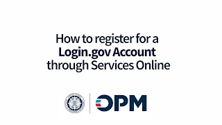 Navigating Federal Retirement How to Register for a Logingov Account through Services Online [upl. by Alcot391]