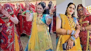 Shekhawati jaatni dj dance💃nandoiji button to lagvado Suraj Chand karajwaditarang lalitafogawat [upl. by Jessamine233]