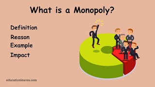 What is a Monopoly  Meaning Impact How to prevent Monopoly [upl. by Enelad]