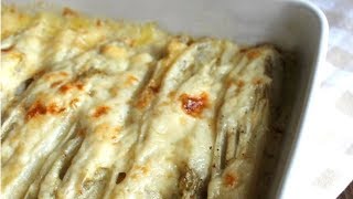 Gratin cremoso di indivia belga ricetta vegan [upl. by Farlee]