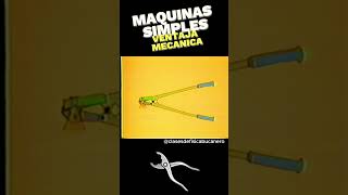 MAQUINAS SIMPLES VENTAJA MECANICA physics mecanica mechanic ingenieria ciencia science force [upl. by Nylyoj227]