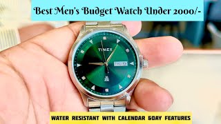 Best Formal Men’s Watch Under 2000 Rs  Water Resistant  Analog Watch watchunboxing [upl. by Laband]