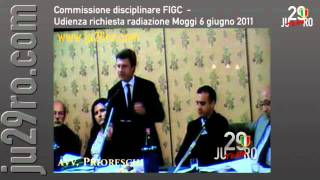 Udienza radiazione Moggi arringa avv Prioreschi 05 [upl. by Bohman]