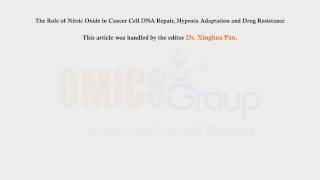 OMICS Group reports nitric oxide repair of cancer cell DNA [upl. by Cristionna]