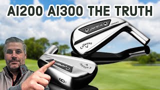 Honest Review of Callaway Apex AI200 amp AI300 Irons Pros Cons and Who They’re For [upl. by Sucul]