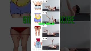 Exercises  simple exercises to reduce full body fat  at home trendingshorts viralshort exercise [upl. by Magen]