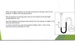 Manometer problems [upl. by Granny33]