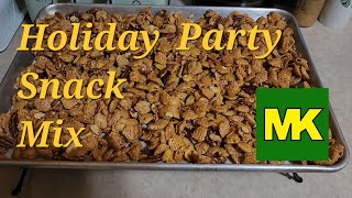 Amazing Snack Mix Recipe for Holiday Parties [upl. by Vary]