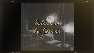 SALAMISIM  An Original Song  Jeyomey inspired from Salamisim novel by Undeniably Gorgeous [upl. by Asseniv]