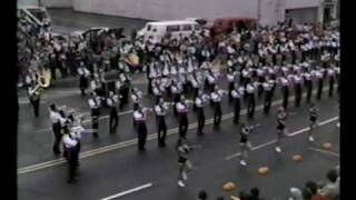 1983  Albertville Marching Band in MidSouth Parade Competition HiQuality [upl. by Lucio79]