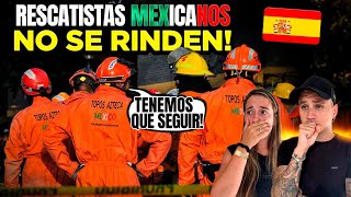 RESCATISTAS MEXICANOS ESTÁN DESCONSOLADOS POR ESTO PERO NO SE RINDEN 😭🇲🇽 tenemos que seguir [upl. by Egedan286]