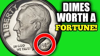 10 DIME COINS WORTH A FORTUNE [upl. by Aniela418]