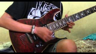 Cytotoxin  Abysm Nucleus Intro Guitar Solo Cover [upl. by Robbin]