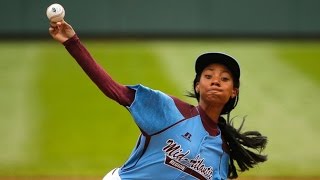 Mone Davis  Little League World Series Pitching Sensation [upl. by Arlyne632]