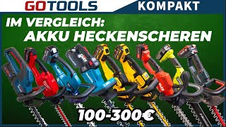 Jede Menge AkkuHeckenscheren Bosch Milwaukee DeWALT Makita Metabo FLEX amp Ryobi [upl. by Trevethick]