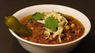 Easy Chili Recipe  Slow Cooker Chili Recipe [upl. by Neztnaj699]