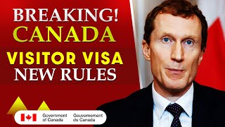 BREAKING Canada Visitor Visa New Rules  Canada Visitor Visa Latest Update [upl. by Weikert]