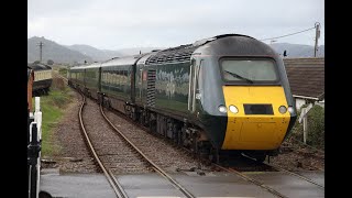 GWR Castle HST at the West Somerset Railway  24923 [upl. by Rehtnug]