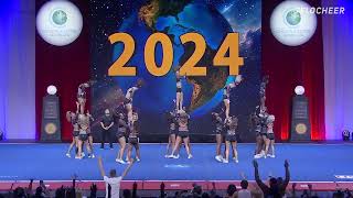 Cheer Extreme SSX  Finals 2024 The Cheerleading Worlds WITH SOUND [upl. by Annoyi]