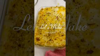 Easy lasagna 🧀shorts lasagnarecipe lasagna youtubeshorts [upl. by Ahsemrac]