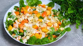 Nur wenige Menschen kennen dieses SalatRezept Es ist so lecker dass man es jeden Tag kochen kann [upl. by Mccomb]