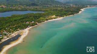 🏖Una playa paradisíaca  La Ensenada Tela Honduras🇭🇳 [upl. by Randene216]