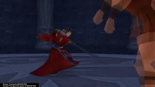 Kingdom Hearts II Final Mix PS4 Cutscene 383  Hercules fights against Auron [upl. by Aihtnyc]