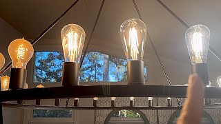 Edison LED Bulbs 2700K vs 3000K vs 4000K  Comparing Warm White Lightbulbs TJOY Sunco amp DAYBETTER [upl. by Ozzy]