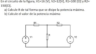 Máxima Transferencia de Potencia 1 [upl. by Elenahc]