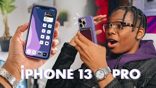 Whats On My iPhone 13 Pro  How To Customize Homescreen iOS 15 [upl. by Ardek]