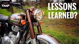 Royal Enfield Classic 350  Lessons Learned Review [upl. by Swanson]