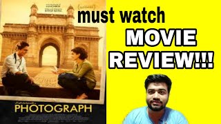 PHOTOGRAPH MOVIE REVIEWNAWAZUDDIN SIDDIQUISANIA MALHOTRA [upl. by Eboj]