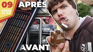 ENCORE en PANNE avec la 4L  🙄 et RENOVATION calandre  PREPA 4L 20 EP09 [upl. by Assiar]