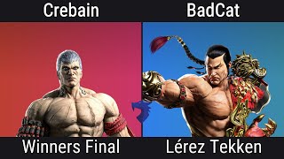 Lérez Tekken Winners Final  Crebain Vs BadCat [upl. by Nylareg]