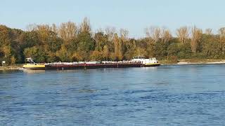 Binnenschifffahrt Inland Shipping Binnenvaart TMS Stolt Waal 🇳🇱 [upl. by Errot]