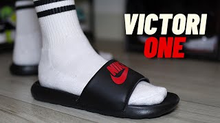 BEST ALL ROUND SLIDE Nike Victori One Slide Review [upl. by Troyes]