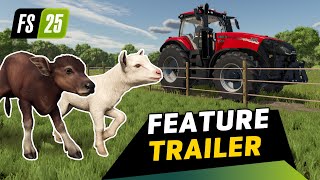 Farming Simulator 25  Feature Trailer [upl. by Nachison]